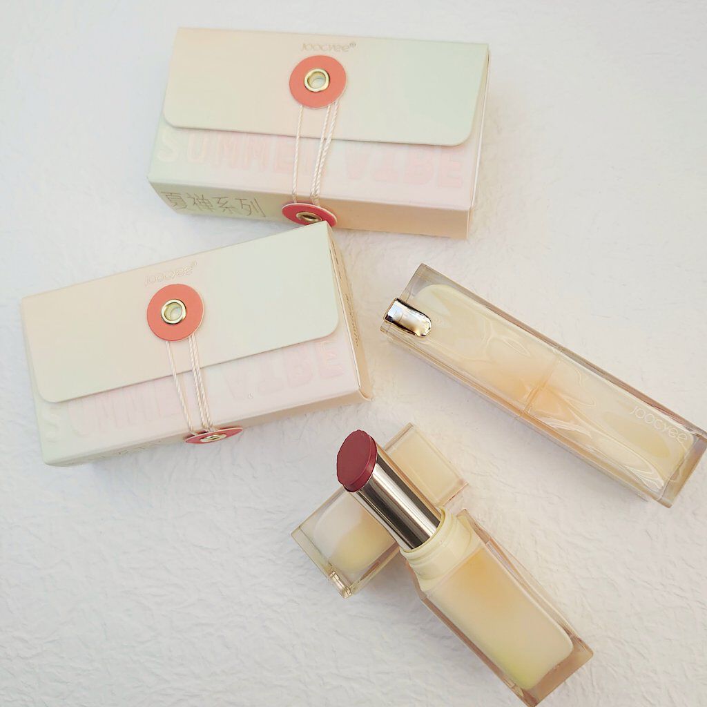 夏禅シリーズ 水光シアーリップスティック/Joocyee/口紅を使ったクチコミ（2枚目）