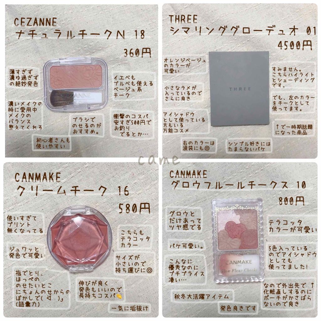 THREE シマリング グロー デュオ/THREE/クリームハイライトを使ったクチコミ（2枚目）