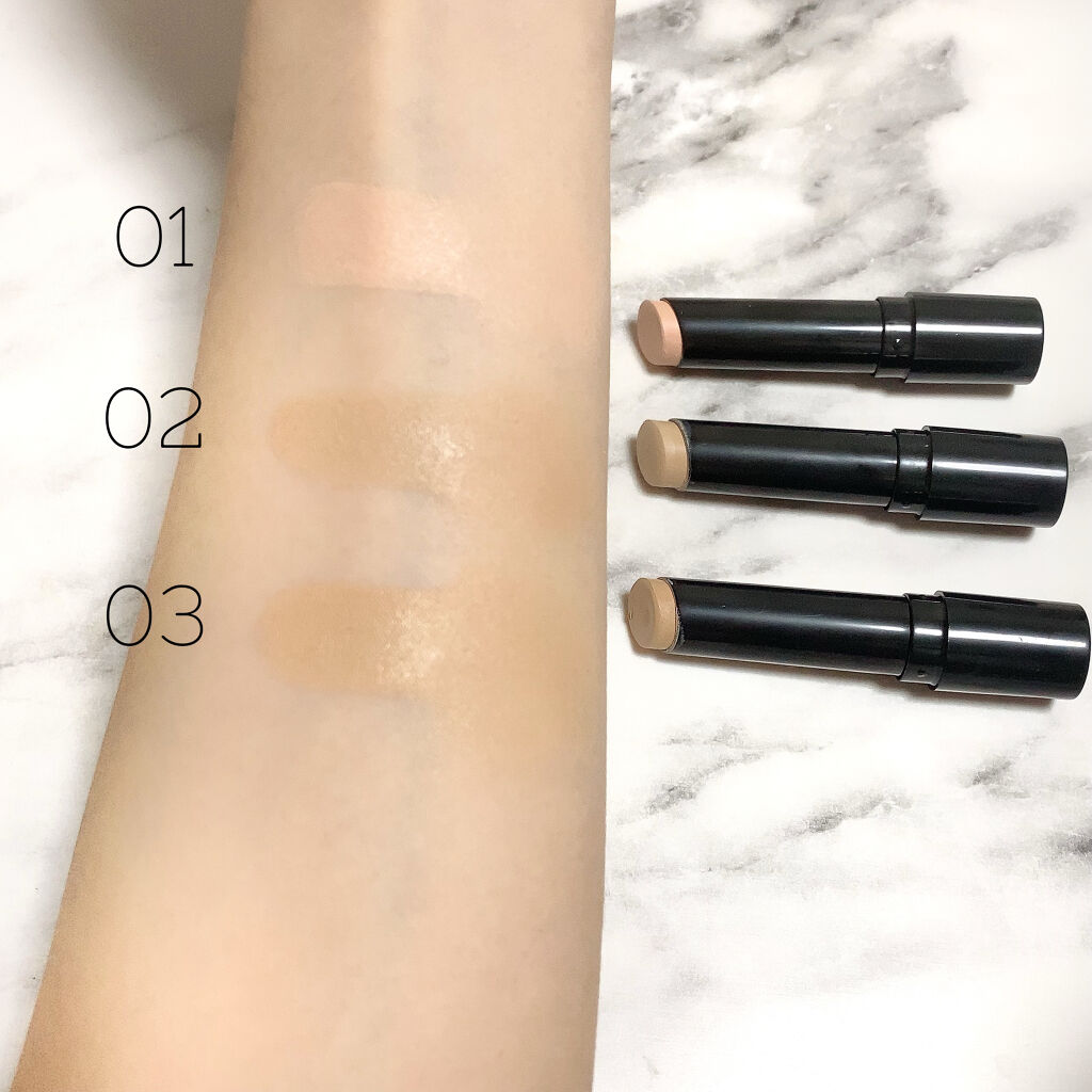 UR GLAM　STICK FOUNDATION ライトベージュ/U R GLAM/その他ファンデーションを使ったクチコミ（2枚目）