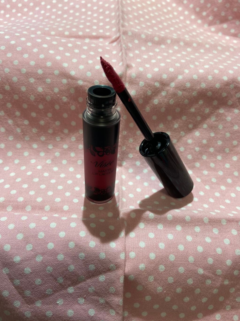 マットリップラッカー/Visée/口紅を使ったクチコミ(2枚目)