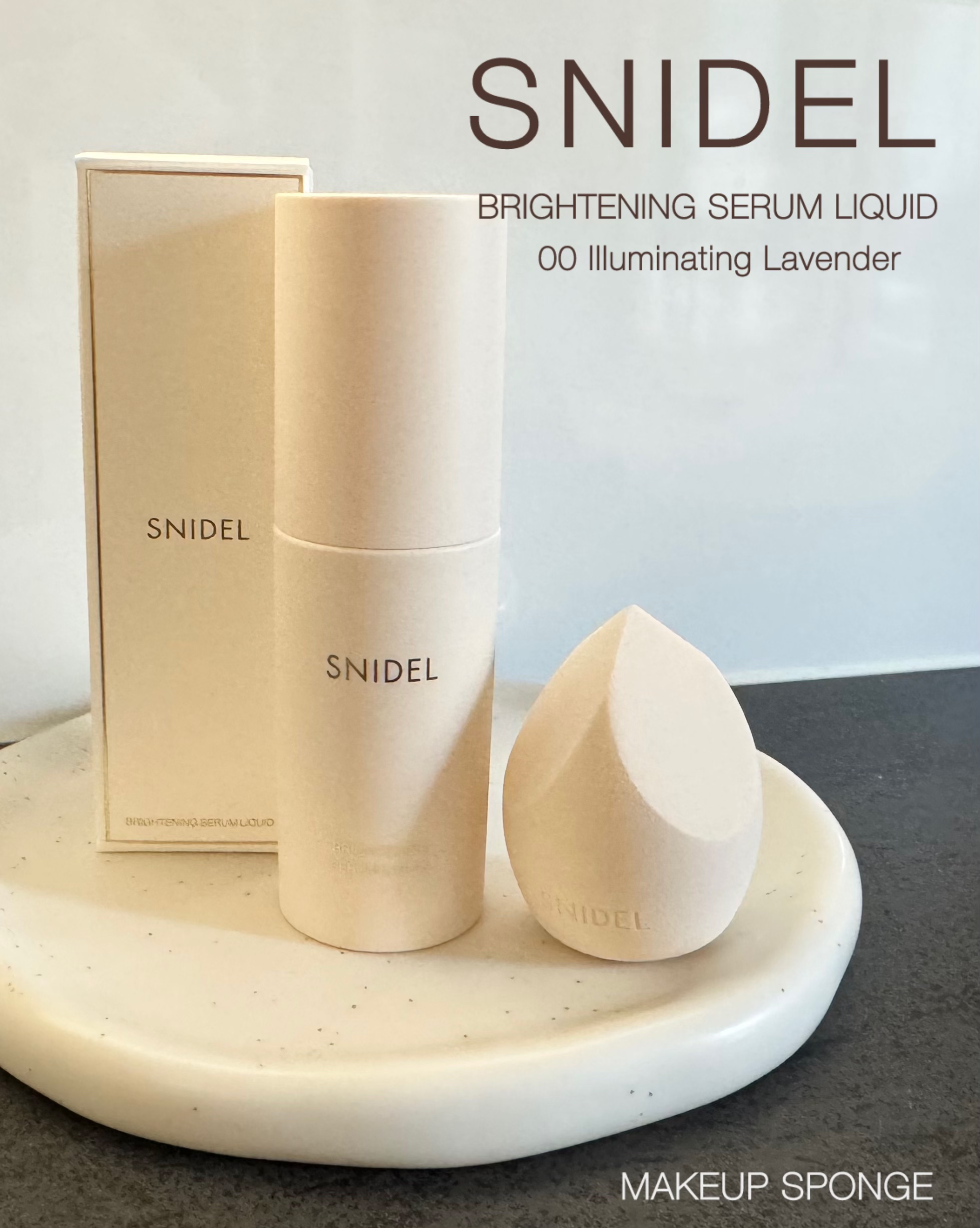 SNIDEL ブライトニング セラム リクイド/SNIDEL BEAUTY/リキッドファンデーションを使ったクチコミ（1枚目）