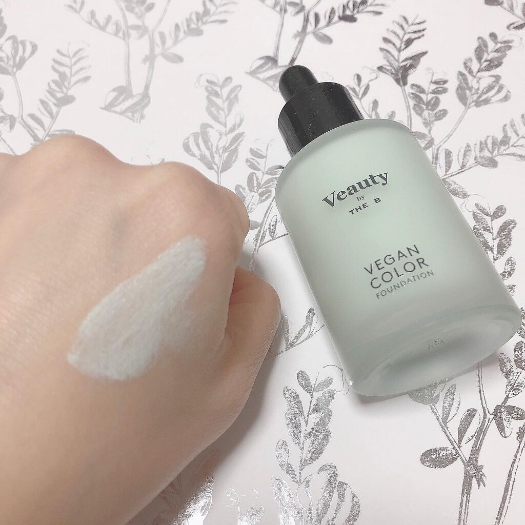 ヴィーガン カラーファンデーション/Veauty by THE_B/リキッドファンデーションを使ったクチコミ(2枚目)