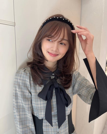 HARUNA on LIPS 「ワンカールレイヤースタイル⭐️柔らかいカールのレイヤースタイル..」(6枚目)