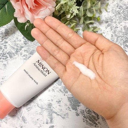 アミノモイスト モイストクリーミィ ウォッシュ/ミノン/洗顔フォームを使ったクチコミ(2枚目)