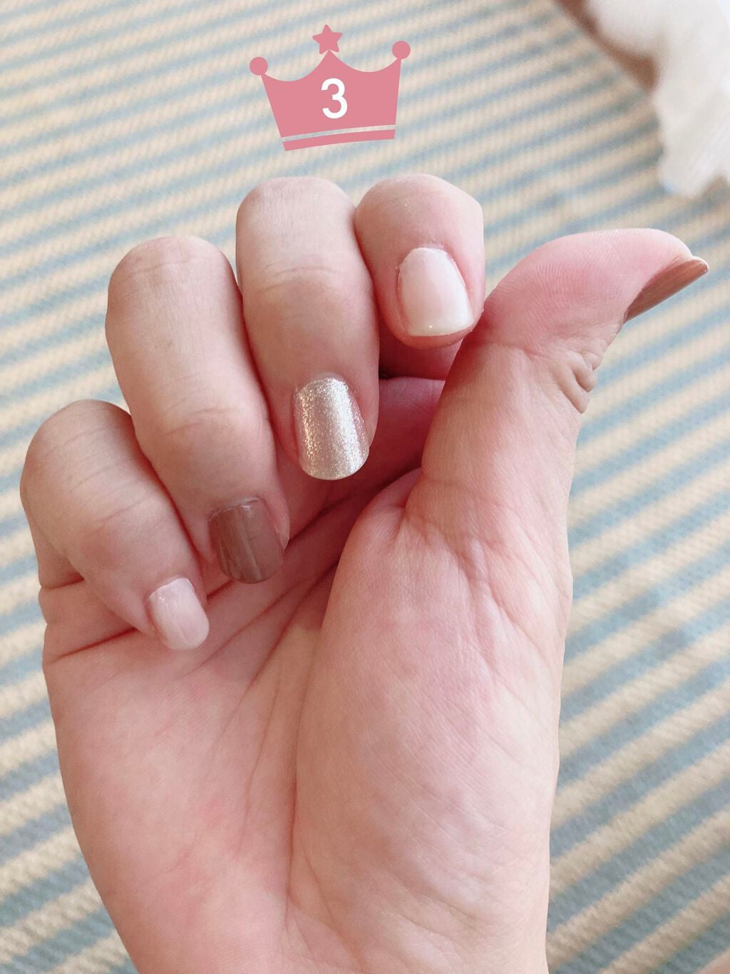 カラフルネイルズ/キャンメイク/マニキュアを使ったクチコミ(5枚目)