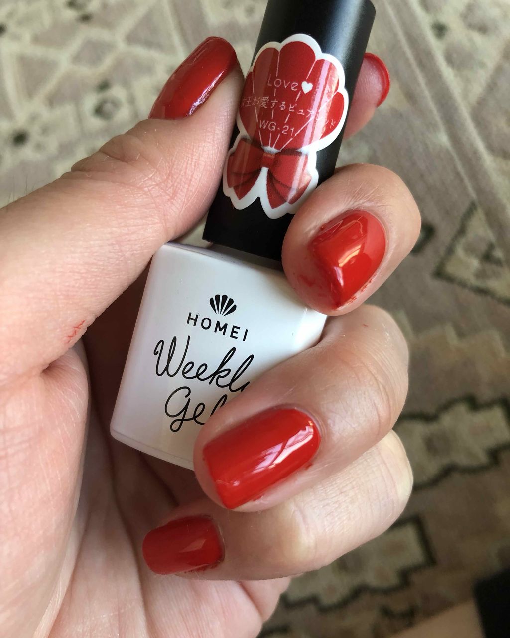 ウィークリージェル/HOMEI/ジェルネイルを使ったクチコミ（3枚目）