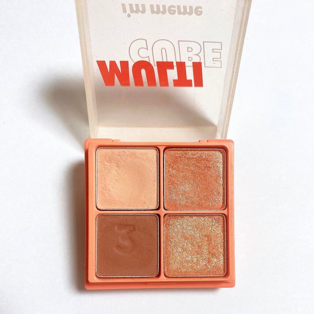 マルチキューブ/i’m meme/アイシャドウパレットを使ったクチコミ(4枚目)