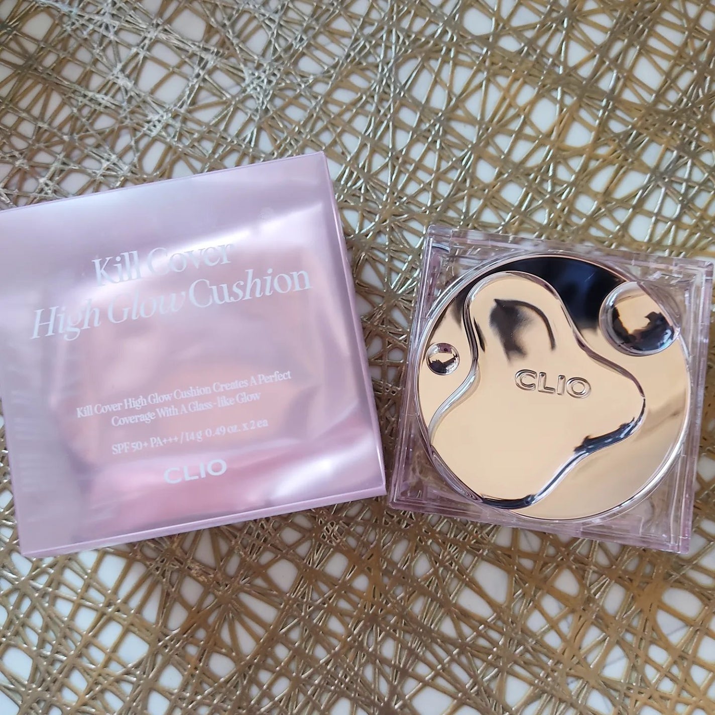 キル カバー ハイ グロウ クッション/CLIO/クッションファンデーションを使ったクチコミ(2枚目)