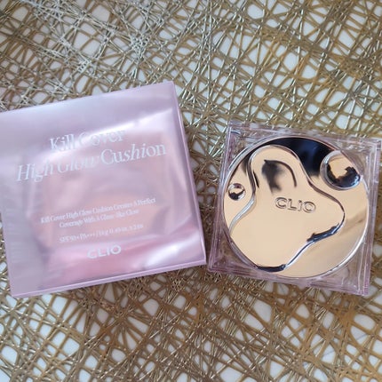 キル カバー ハイ グロウ クッション/CLIO/クッションファンデーションを使ったクチコミ(2枚目)