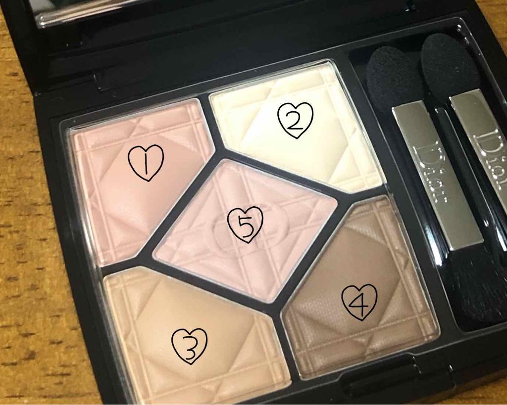 サンク クルール/Dior/アイシャドウパレットを使ったクチコミ(3枚目)