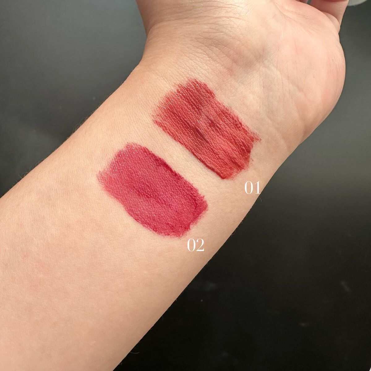 センシュアルフィックスティント/Ririmew/リップティントを使ったクチコミ（2枚目）