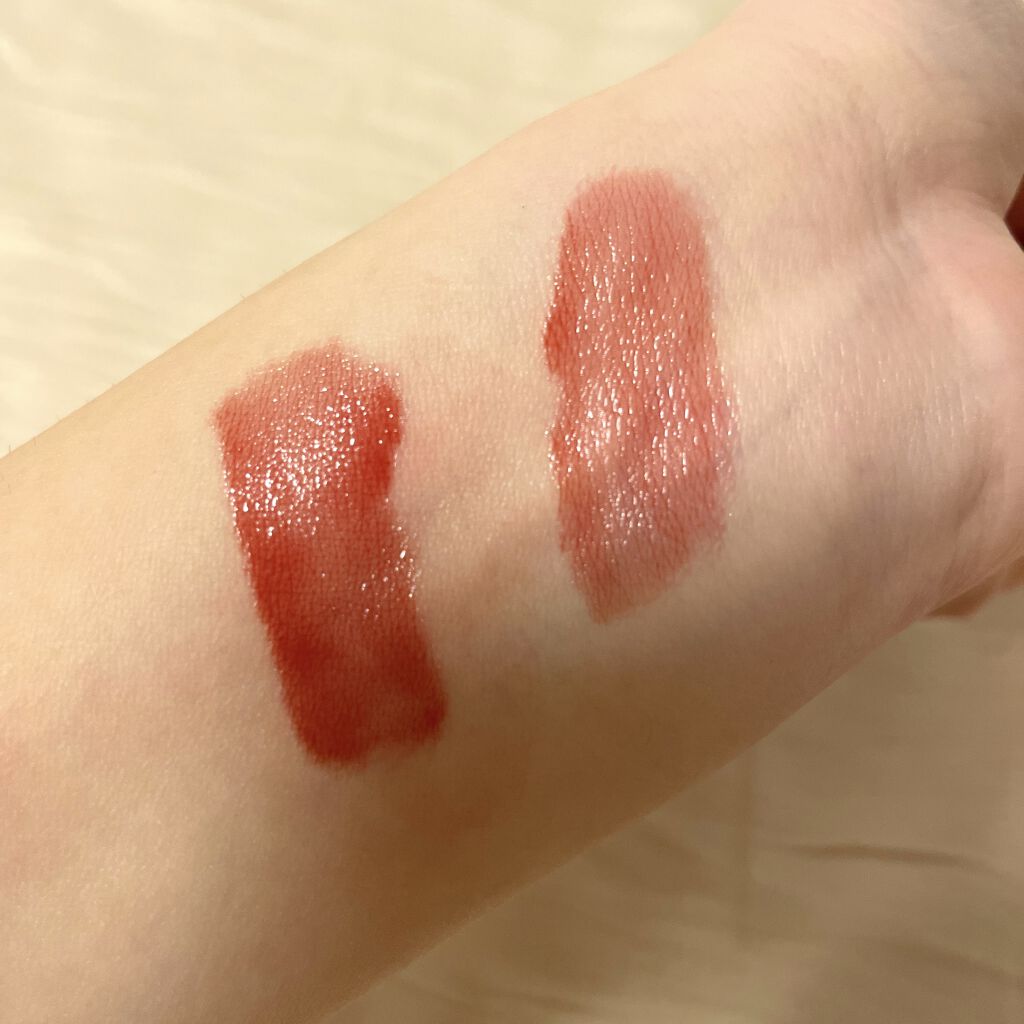 センシュアルスパイシーヌードグロス 382 Red Lie/HERA/リップグロスを使ったクチコミ（2枚目）