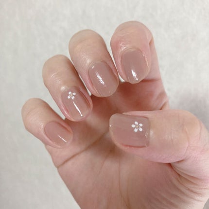 ネイルシール/キャンドゥ/ネイルシールを使ったクチコミ(3枚目)