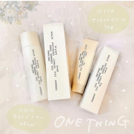 CICAセラミドトナー/ONE THING/化粧水を使ったクチコミ(1枚目)
