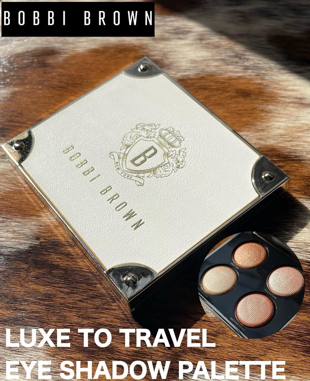 リュクス トゥ トラベル アイシャドウ パレット/BOBBI BROWN/アイシャドウパレットを使ったクチコミ(1枚目)