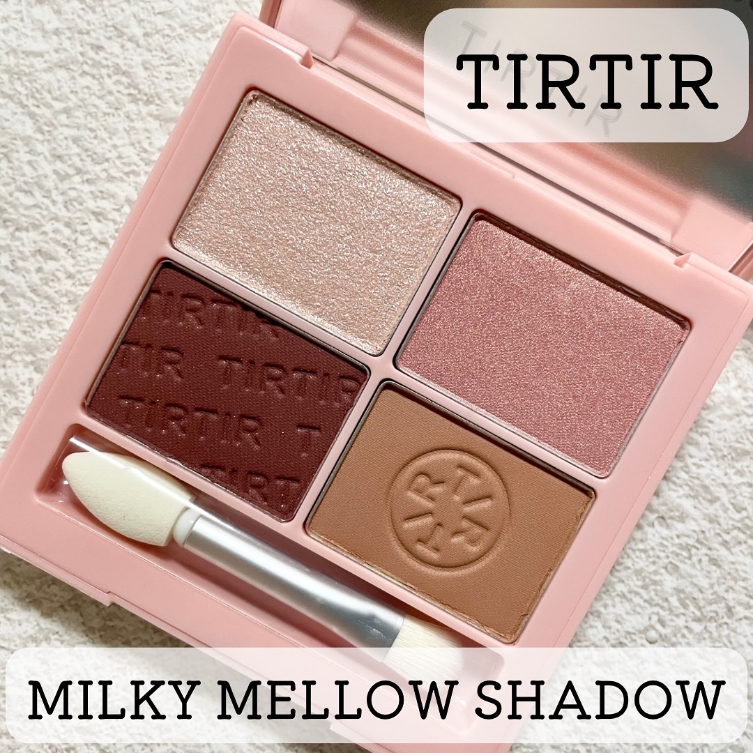ミルキー メロウ シャドウ 03 ローズ/TIRTIR(ティルティル)/アイシャドウパレットを使ったクチコミ（1枚目）