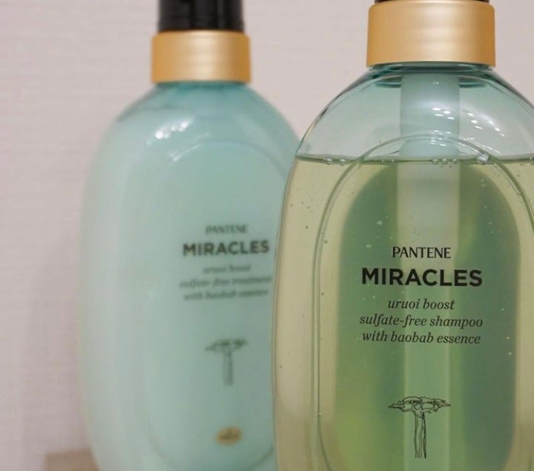 ミラクルズ うるおいブースト シャンプー/トリートメント/パンテーン/市販シャンプーを使ったクチコミ(2枚目)