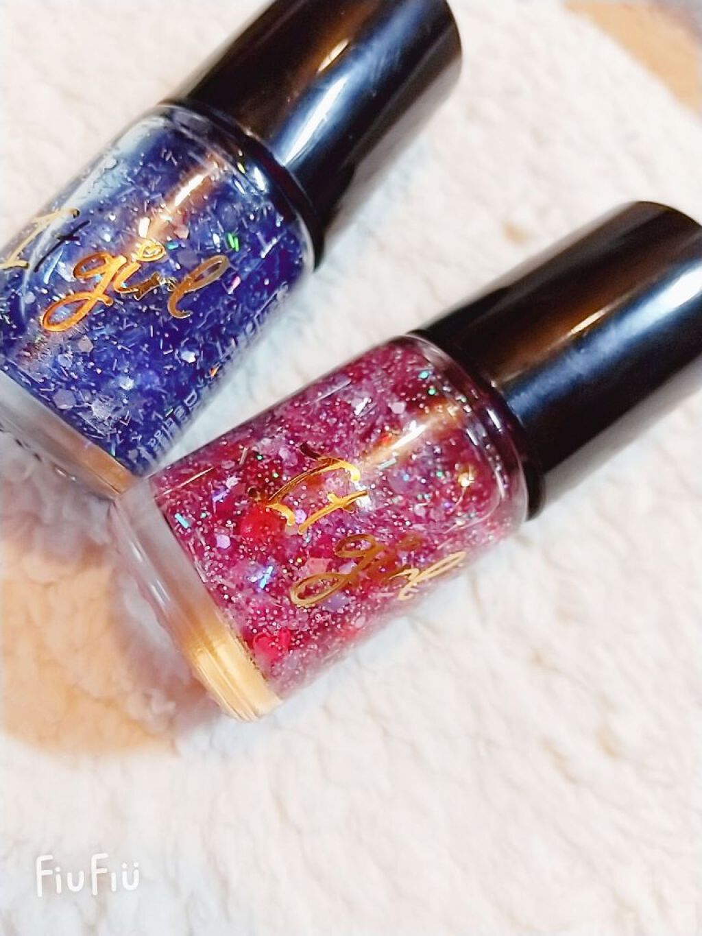 ITGグリッターネイル/DAISO/マニキュアを使ったクチコミ(2枚目)