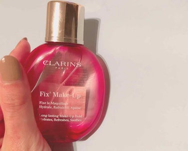 フィックス メイクアップ/CLARINS/ミスト状化粧水を使ったクチコミ（1枚目）