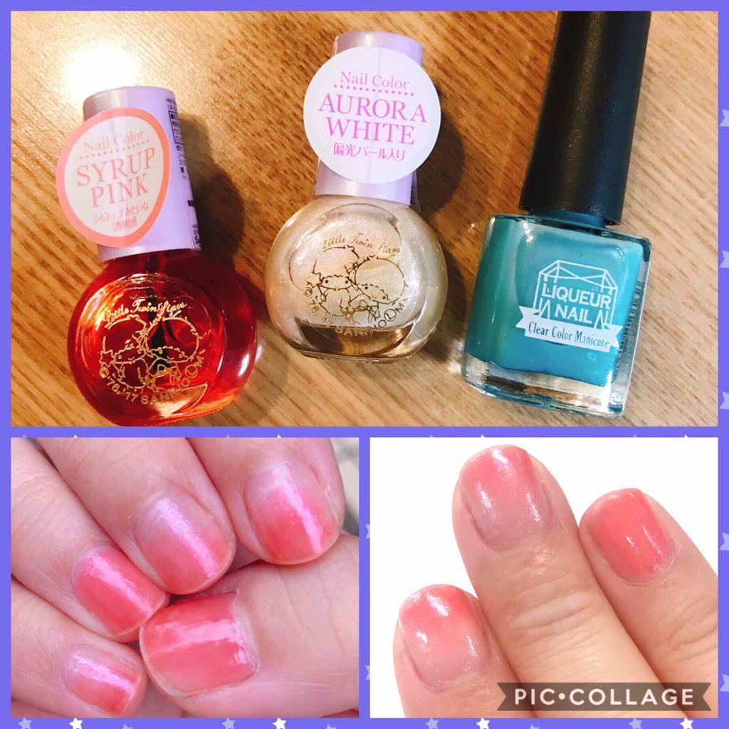 サンリオネイル/DAISO/マニキュアを使ったクチコミ(1枚目)