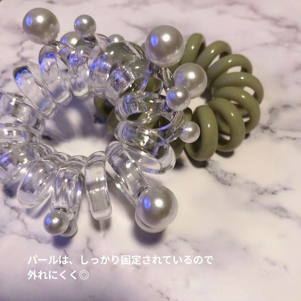 ヘアアクセサリー/セリア/ヘアアクセサリーを使ったクチコミ(2枚目)