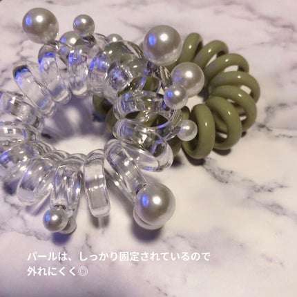 ヘアアクセサリー/セリア/ヘアアクセサリーを使ったクチコミ(2枚目)