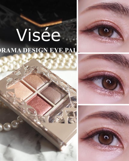パノラマデザイン アイパレット/Visée/アイシャドウパレットを使ったクチコミ(1枚目)