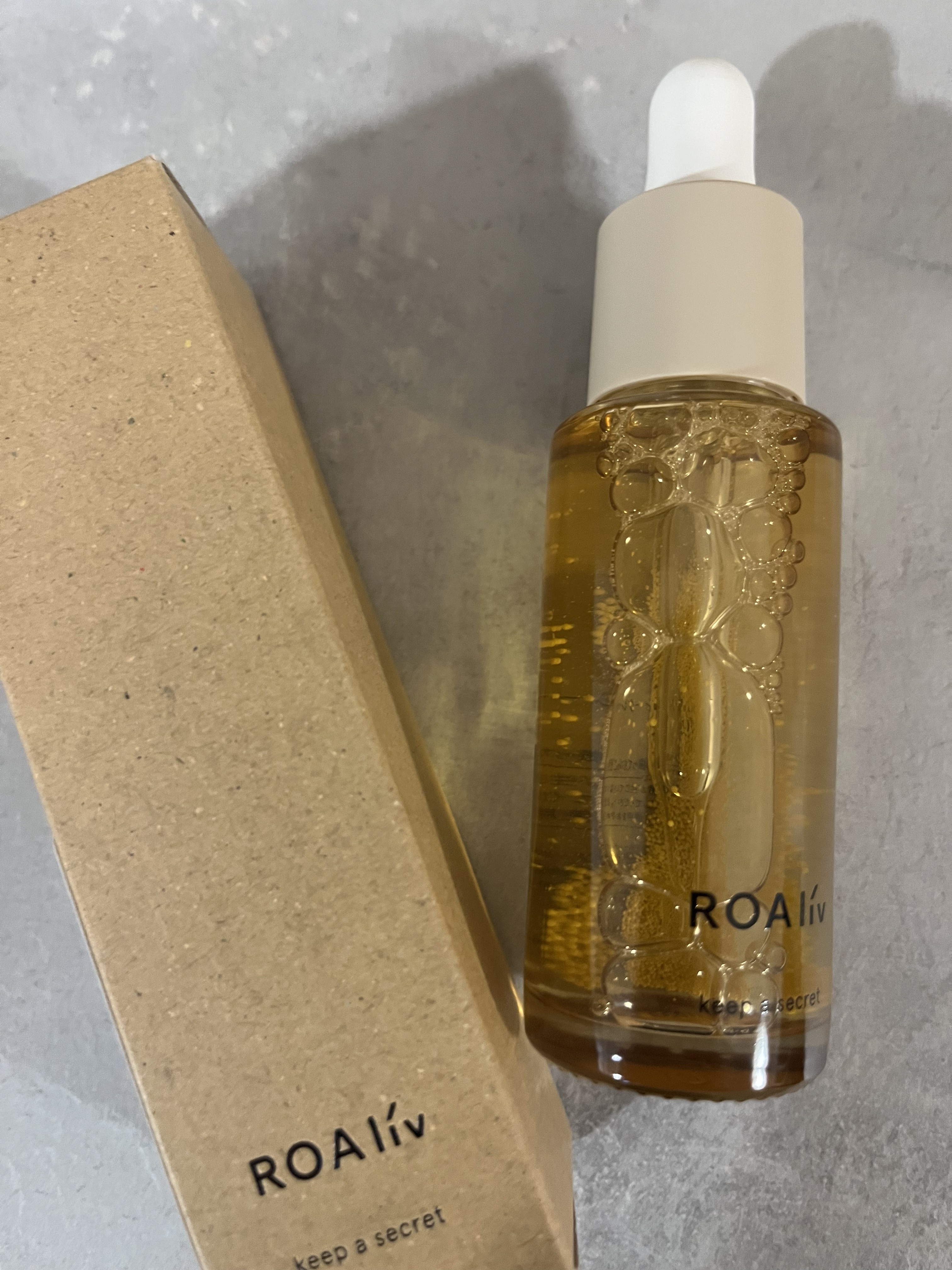 キープアシークレット/ROAlív/美容液を使ったクチコミ（1枚目）