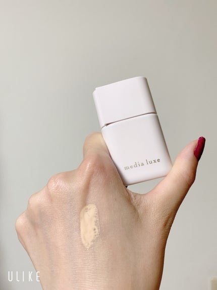 リキッドファンデーション/media luxe/リキッドファンデーションを使ったクチコミ(7枚目)