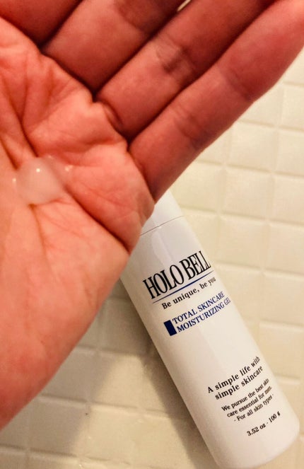 トータルスキンケア保湿ジェル/HOLO BELL/化粧水を使ったクチコミ(4枚目)