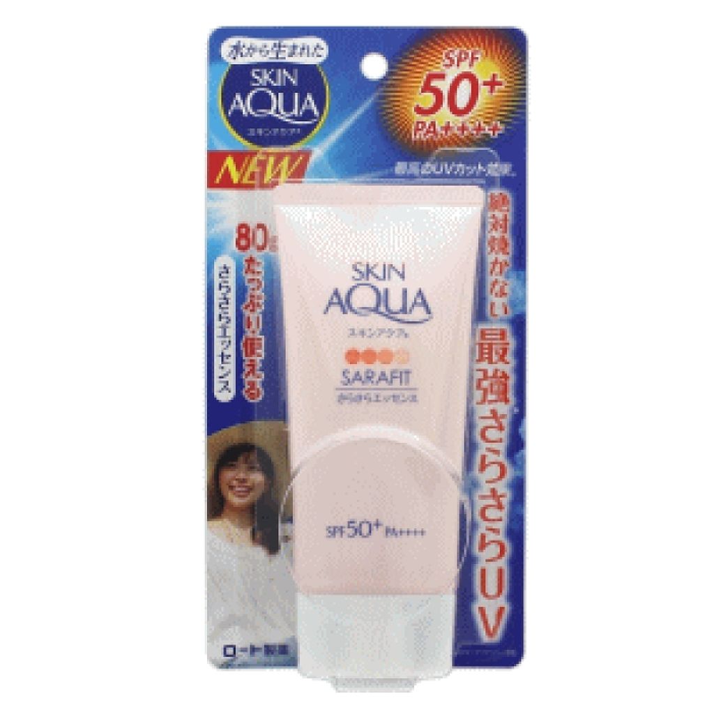 サラフィットUV さらさらエッセンス アクアフローラルの香り/スキンアクア/日焼け止め・UVケアを使ったクチコミ（1枚目）