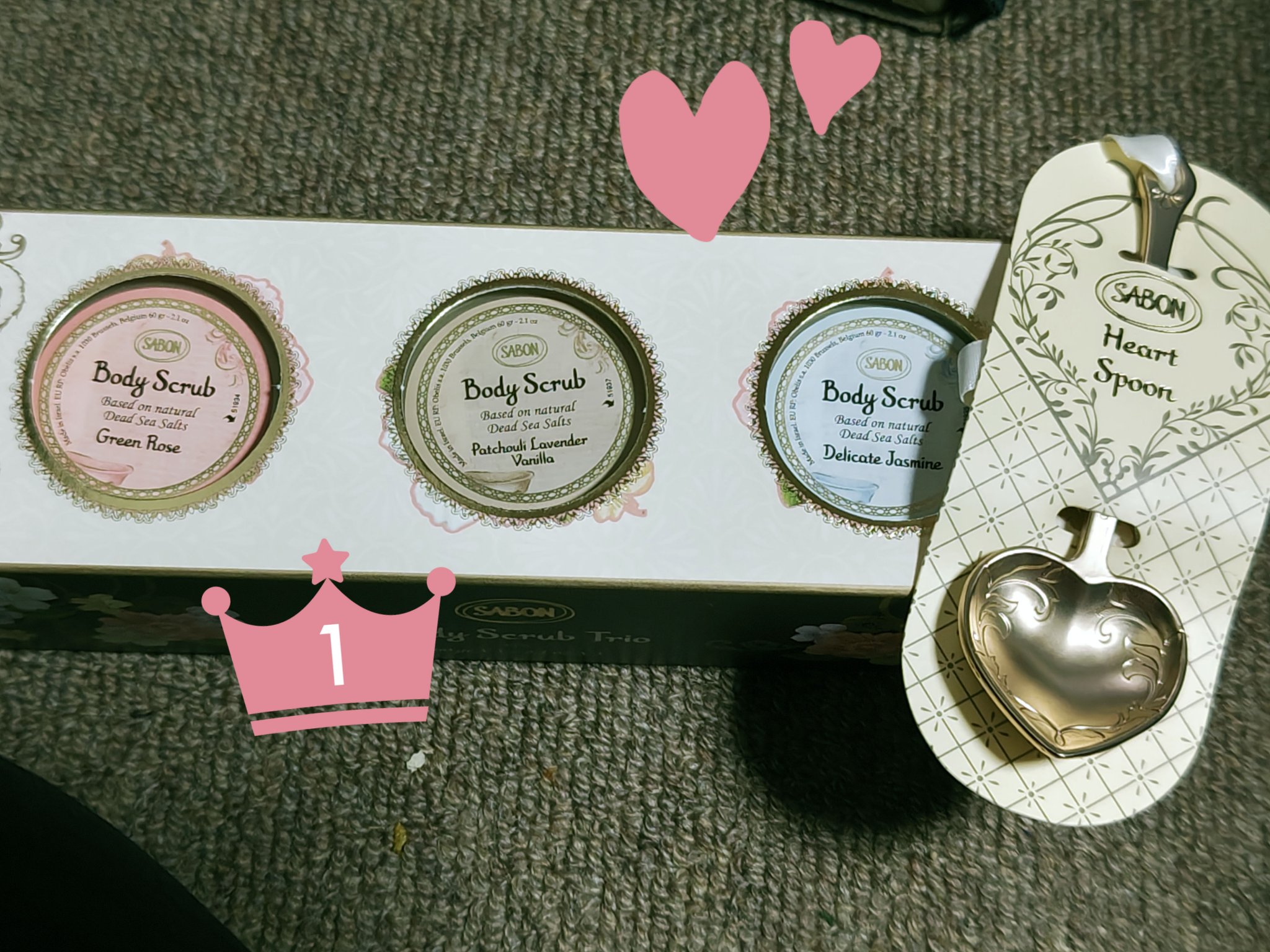 ハートスプーン/SABON/その他を使ったクチコミ（1枚目）