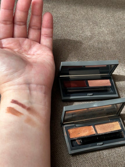 アドバンスドアイデンティティ ブラウシェーピングデュオ/THREE/パウダーアイブロウを使ったクチコミ(5枚目)