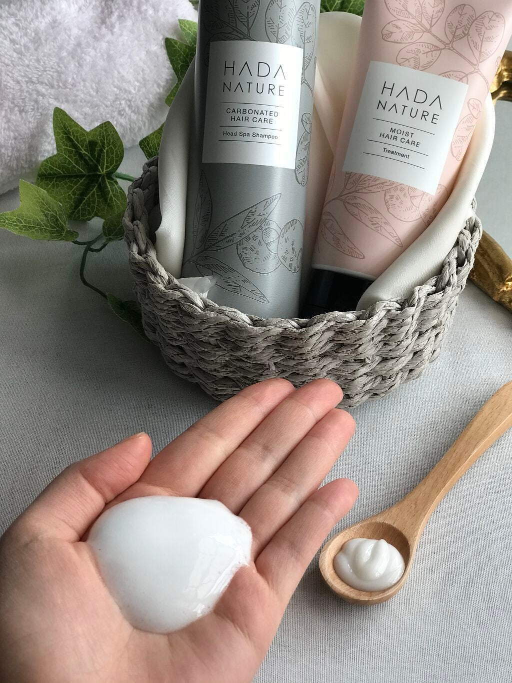 炭酸ヘッドスパシャンプー/トリートメント/肌ナチュール/市販シャンプーを使ったクチコミ(2枚目)