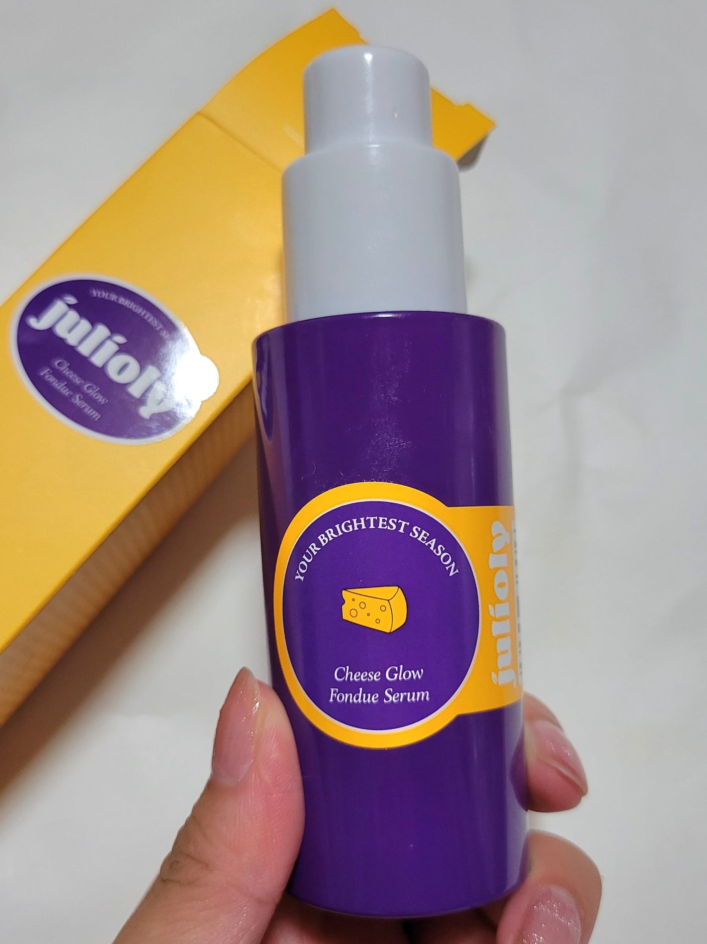 チーズフォンデュうるツヤセラム/Julioly/美容液を使ったクチコミ(6枚目)