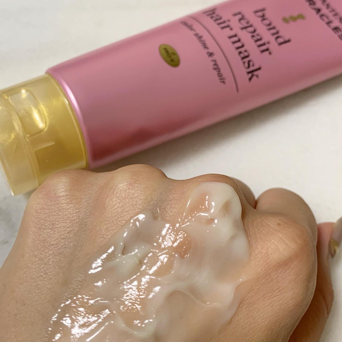 ボンドリペアシリーズ カラーシャイン&リペア ヘアマスク/パンテーン/ヘアマスク・ヘアパックを使ったクチコミ(3枚目)