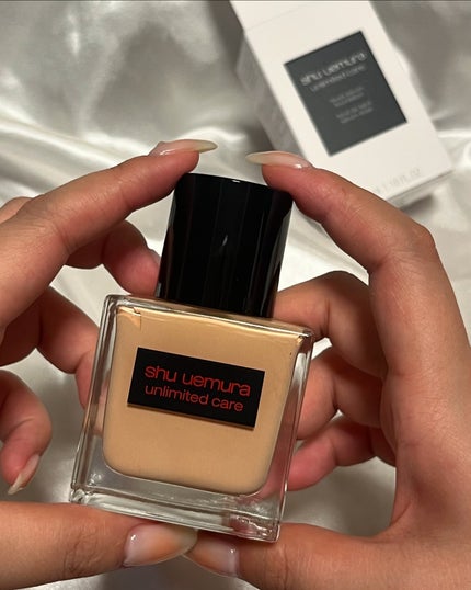 アンリミテッド ケア ツヤ セラム ファンデーション/shu uemura/リキッドファンデーションを使ったクチコミ(1枚目)