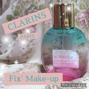 フィックス メイクアップ/CLARINS/ミスト状化粧水を使ったクチコミ（1枚目）