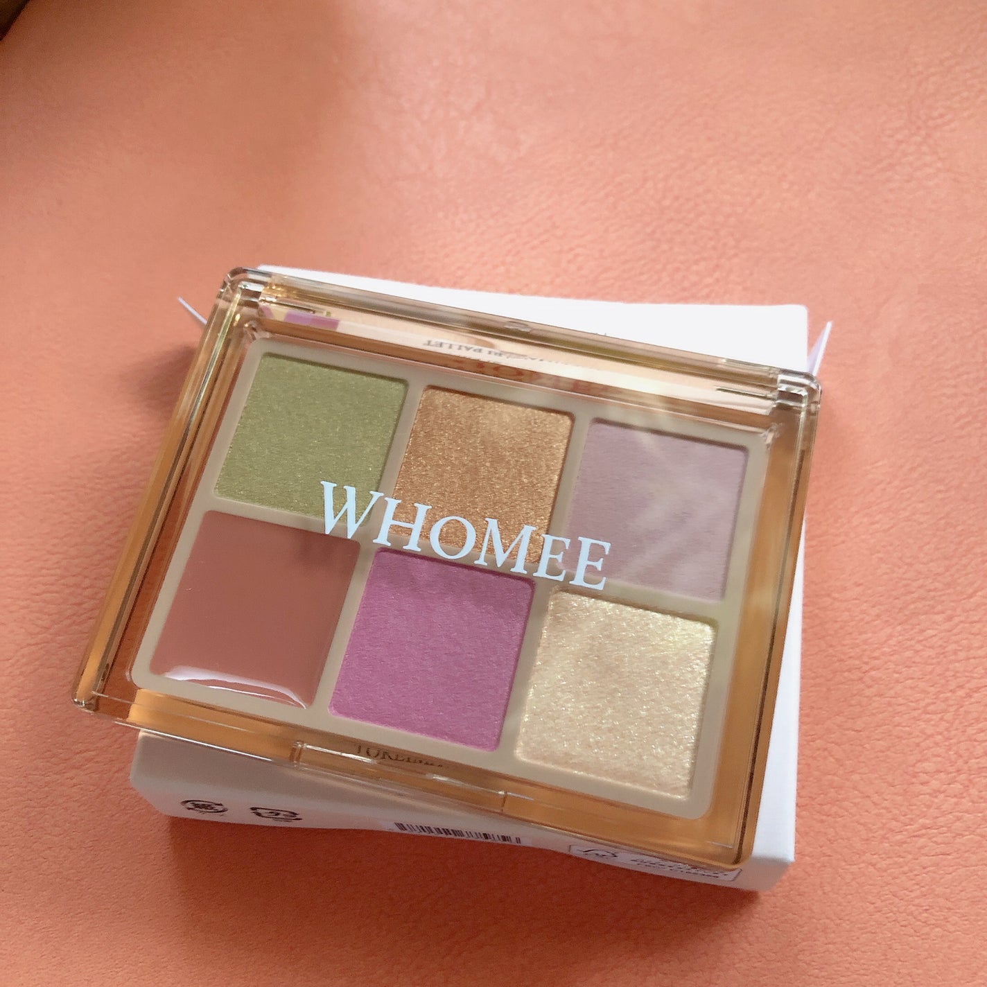 フーミー 時計回りパレット/WHOMEE/アイシャドウパレットを使ったクチコミ(4枚目)