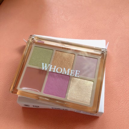 フーミー 時計回りパレット/WHOMEE/アイシャドウパレットを使ったクチコミ(4枚目)