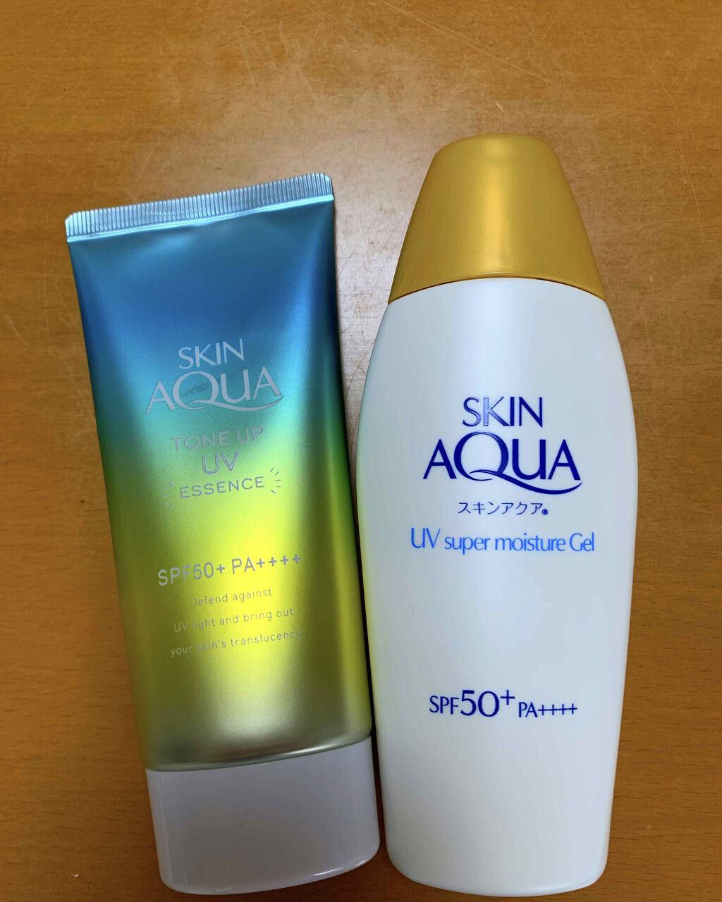 スキンアクア スーパーモイスチャージェル/スキンアクア/日焼け止めジェルを使ったクチコミ(1枚目)