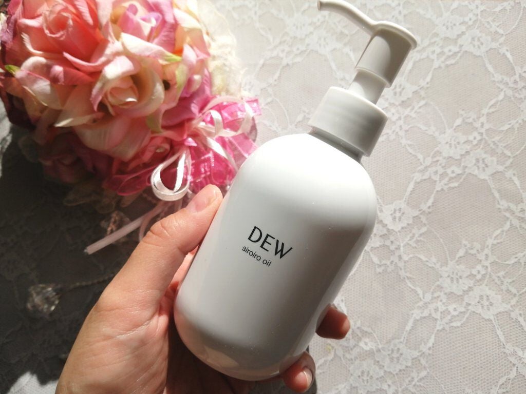 白色オイル/DEW/美容液を使ったクチコミ(5枚目)