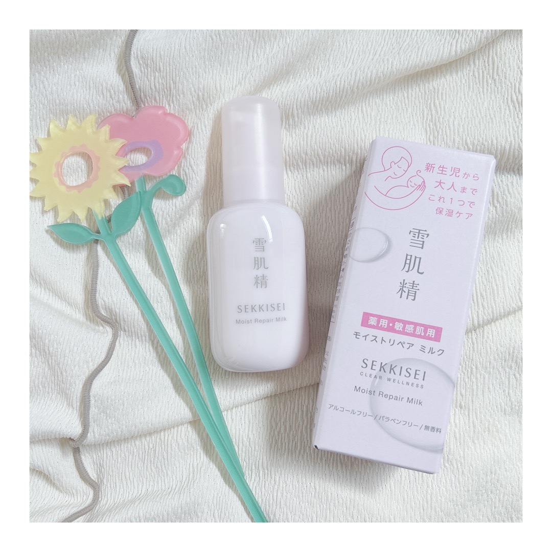 クリアウェルネス モイストリペア ミルク/雪肌精/乳液を使ったクチコミ（1枚目）