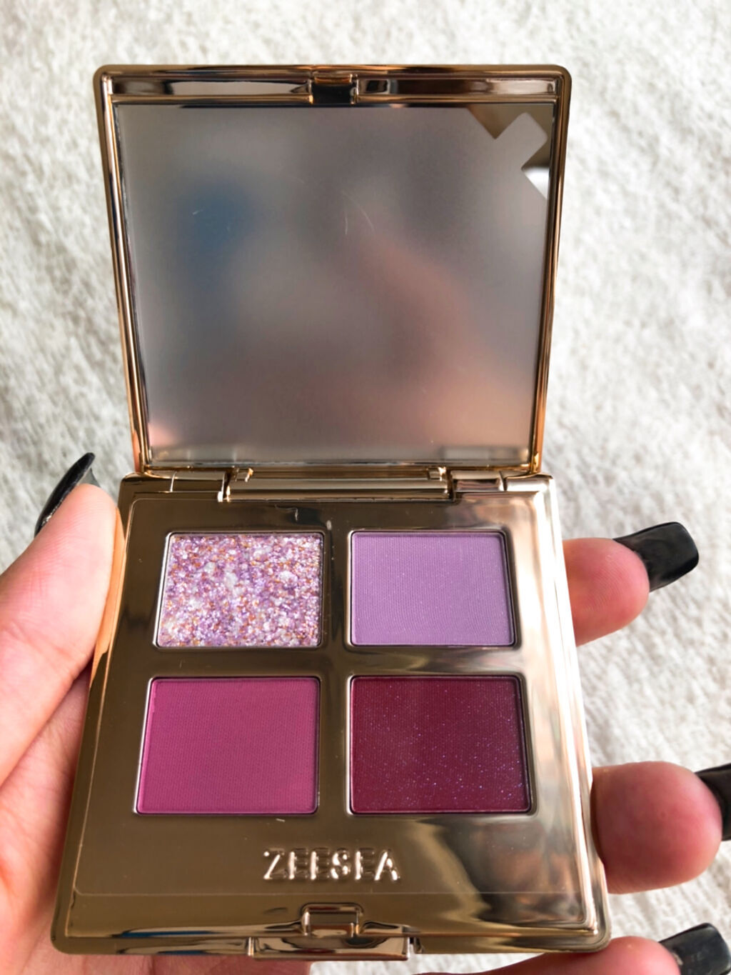 ドリームランドアイシャドウ ( 4シェード )/ZEESEA/アイシャドウパレットを使ったクチコミ（2枚目）