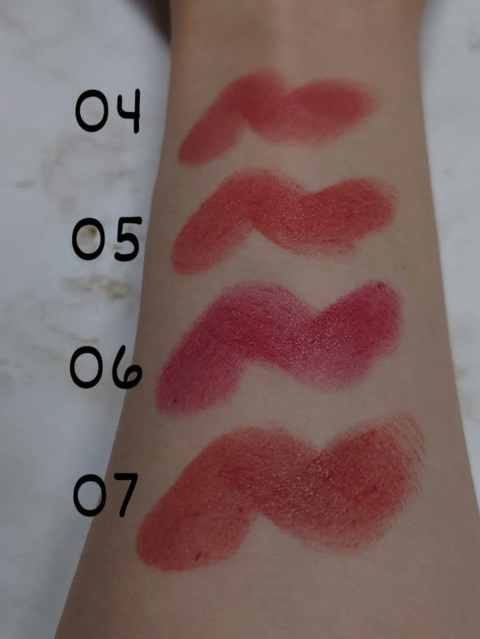 ヒトヌリ ルージュ 06 バーガンディピンク/FASIO/口紅を使ったクチコミ（2枚目）