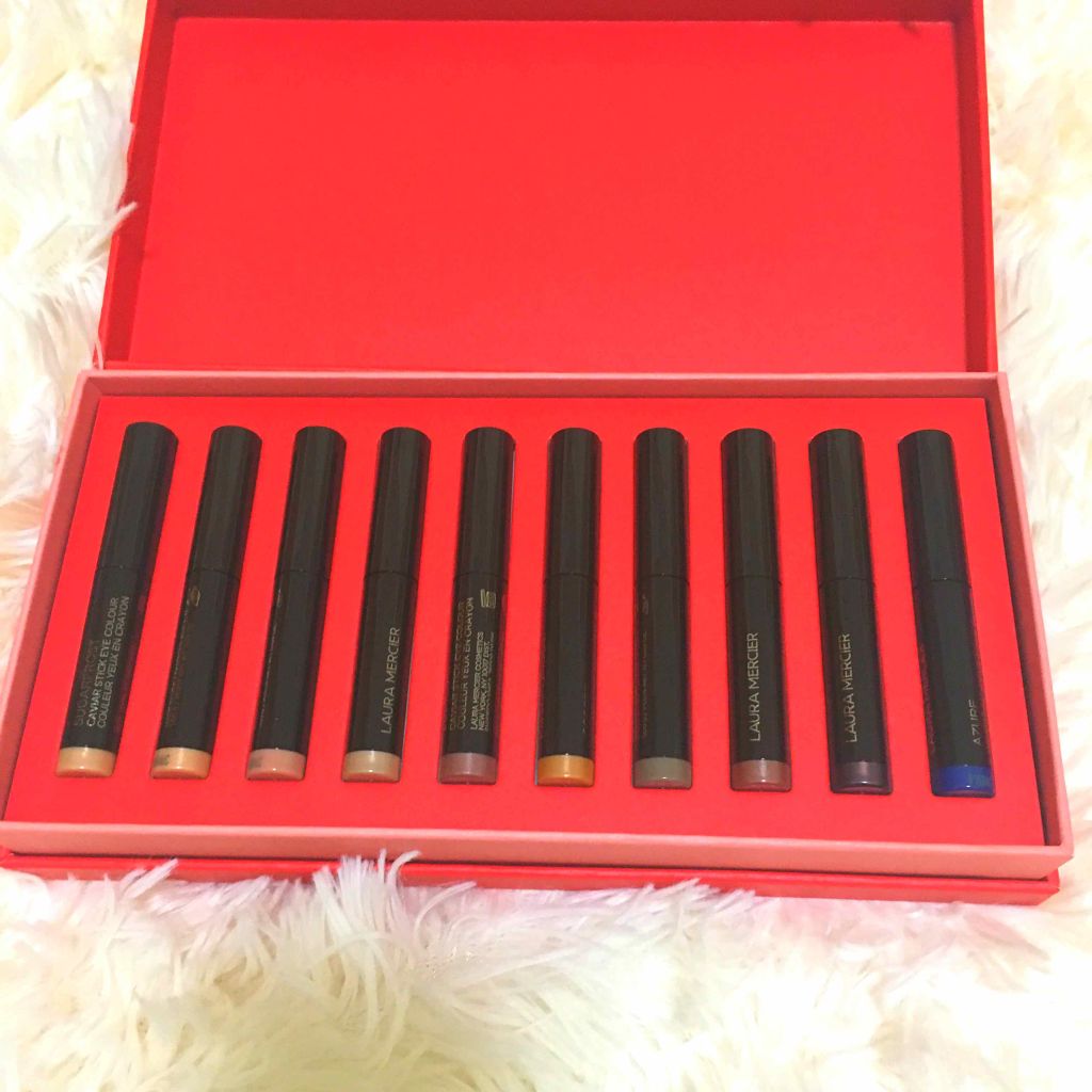 アルティメイト インダルジェンス ミニ キャビアスティック アイカラー コレクション/ローラ メルシエ/メイクアップキットを使ったクチコミ(1枚目)