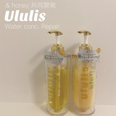 ウォーターコンク リペアシャンプー/ヘアトリートメント/ululis/シャンプー・コンディショナーを使ったクチコミ（1枚目）