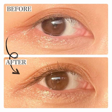 「塗るつけまつげ」ロングタイプ/デジャヴュ/マスカラを使ったクチコミ(3枚目)