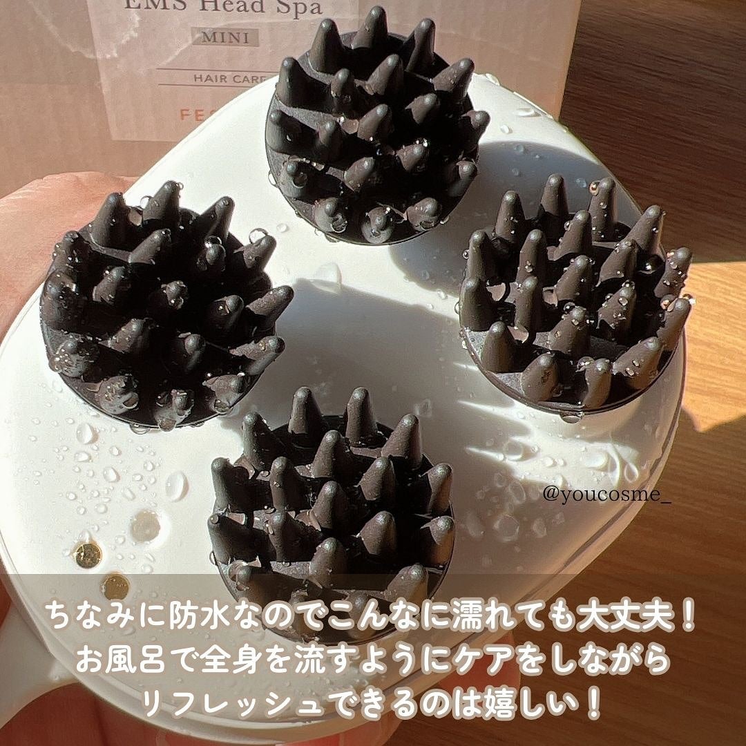 充電式EMSヘッドスパ ミニ/FESTINO/ヘッドマッサージャーを使ったクチコミ(5枚目)