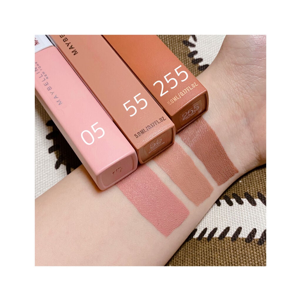SPステイ マットインク/MAYBELLINE NEW YORK/口紅を使ったクチコミ(1枚目)